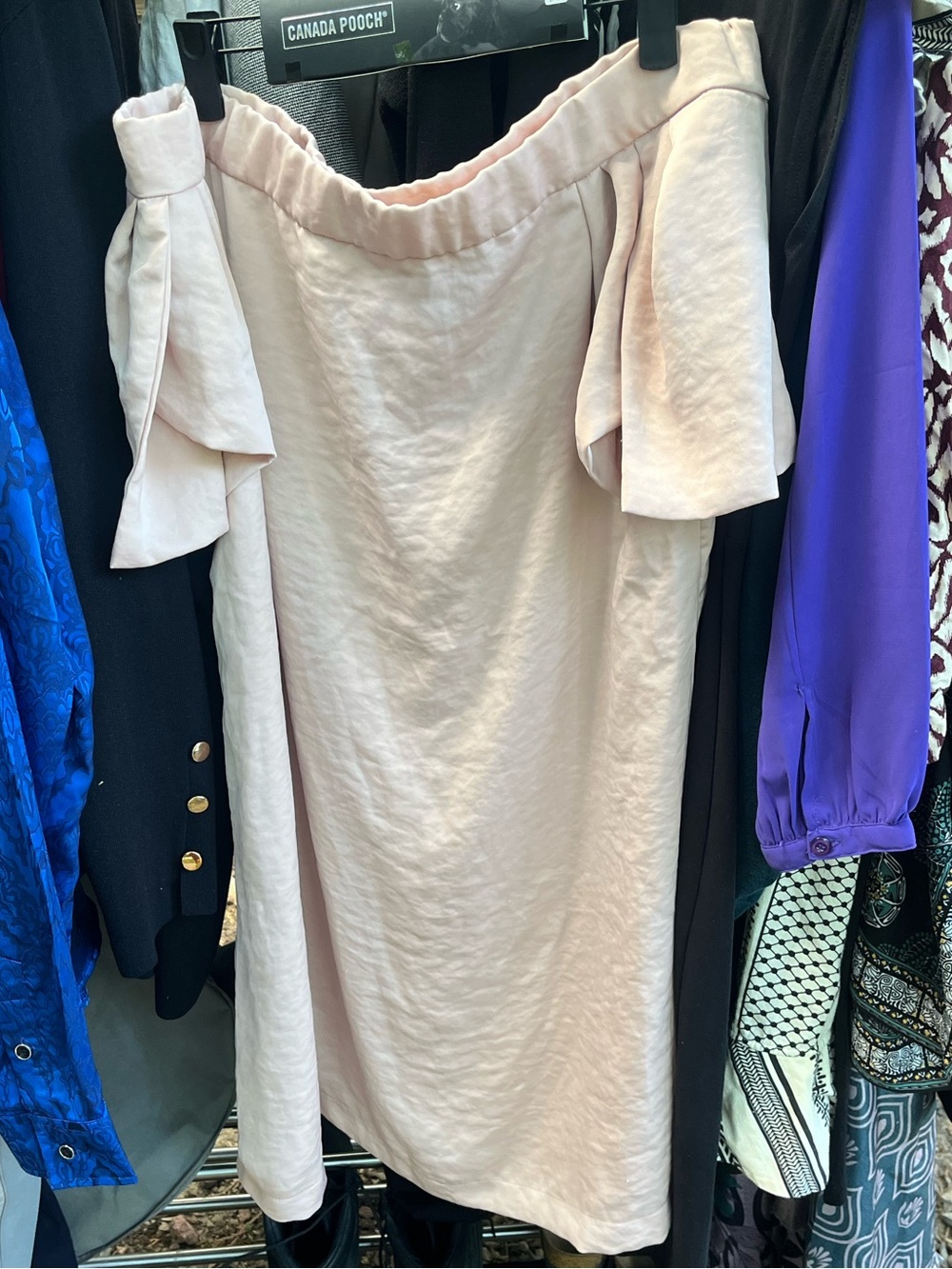 Cop.Copine Pale Pink Slip or Lined Skirt
